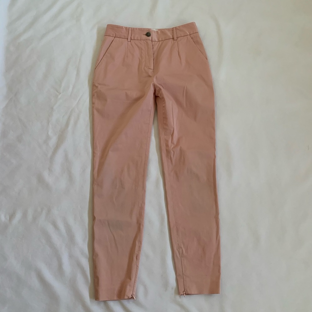 Dolce & Gabbana Baby Pink Silky Trousers 38